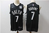 Nets 7 Kevin Durant Black Nike Swingman Jersey,baseball caps,new era cap wholesale,wholesale hats